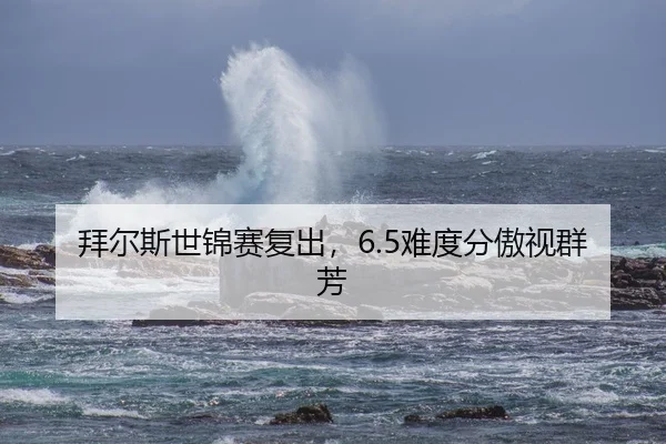 拜尔斯世锦赛复出，6.5难度分傲视群芳